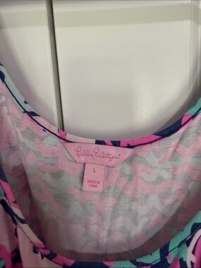 Lilly Pulitzer Pink Patterned Jumpsuit